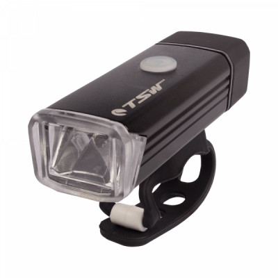 FAROL LUZ PARA BIKE 180 LUMENS CARREGADOR USB PORTATIL TSW