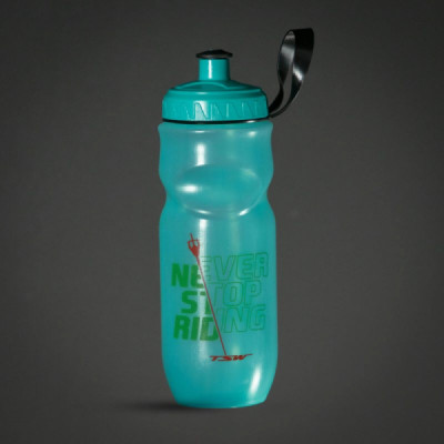 CARAMANHOLA FAST "NEVER STOP RIDING" TSW NYLON 650ML VERDE