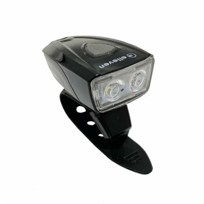 FAROL BATERIA 2 LEDS 0.5W PRETO ELL