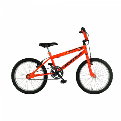 BICICLETA ARO 20 FREESTYLE  LARANJA NEON SOUTH