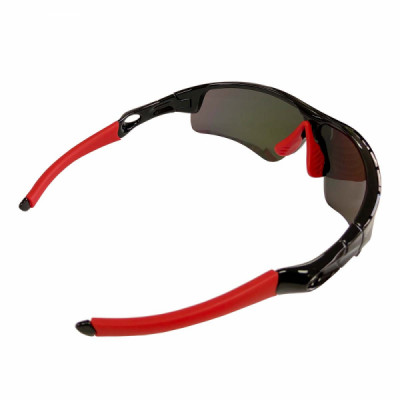 ÓCULOS PARA CICLISTA ELLEVEN MASK VERMELHO/PRETO 