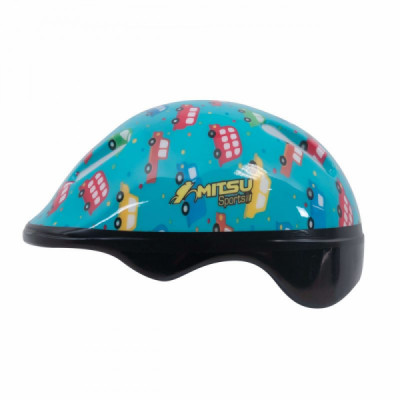 CAPACETE INFANTIL LITTLE CHILD CARRINHO VERDE MITSU